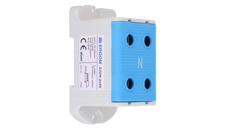 Złączka szynowa 1-torowa niebieska ZJUN-2x95/BL R34RR-07010021403 /3szt./-74170