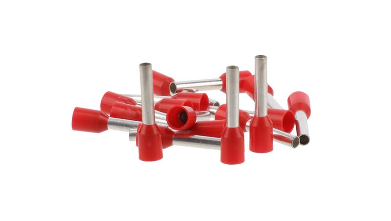 Końcówka tulejkowa izolowana czerwona HI 1,5/10 ERHL E08KH-02010104200 /500szt./-78224