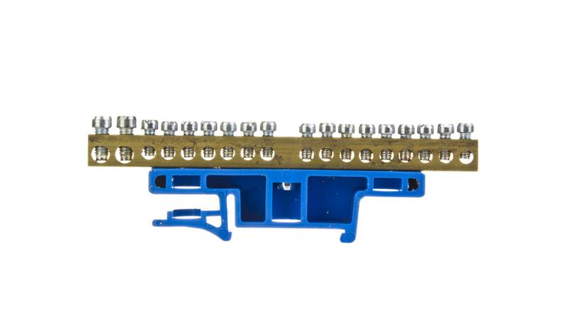 Listwa zaciskowa na szynę 18-torowa niebieska TH35 LZ-18/N 0922-00-65356 Listwa zaciskowa na szynę 18-torowa niebieska TH35 LZ-18/N 0922-00-65356