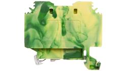 Złączka szynowa 2-przewodowa 16mm2 żółto-zielona 283-107-75349