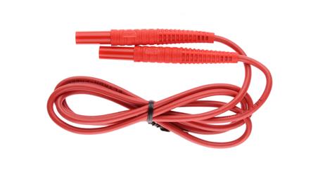 Przewód pomiarowy 1,2m czerwony /wtyki bananowe/ WAPRZ1X2REBB-88959