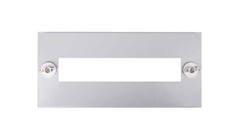 Osłona metalowa z wycięciem dla aparatury modułowej 400x150mm BPZ-FP-400/150-45 286678-70671