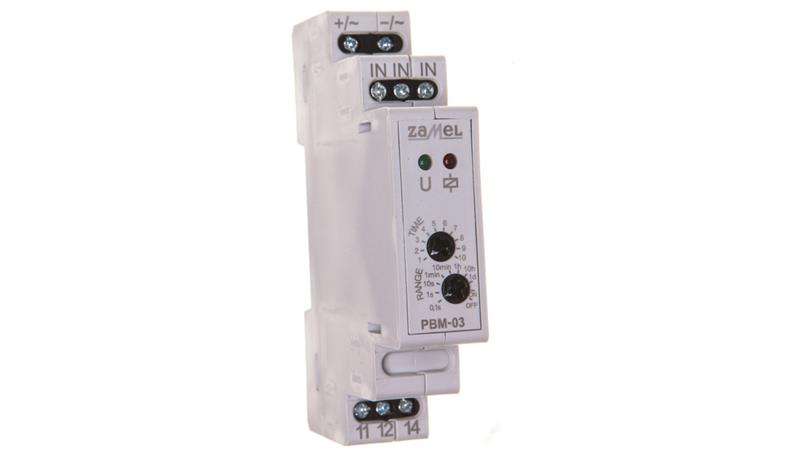 Przekaźnik bistabilny z wyłącznikiem czasowym 24V AC/DC PBM-03/24V EXT10000066-25391