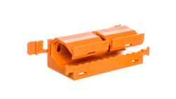 Adapter montażowy pomarańczowy DIN 35mm 222-500 /10szt./-79431