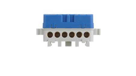 Listwa przyłączeniowa izolowana niebieska LPI-6n A18-0068-80129