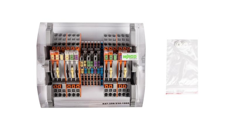 Listwa pomiarowa LPW 19-torowa 230V AC równoległa 847-356/230-1000-77565