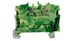 Złączka szynowa ochronna 1,5mm2 żółto-zielona 2001-1207 TOPJOBS-75317