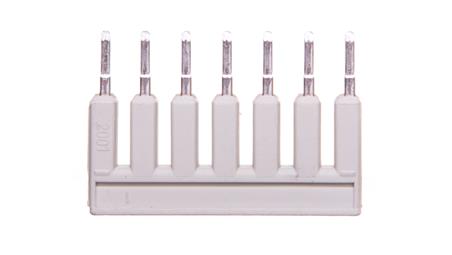 Mostek grzebieniowy 7-torowy 18A 800V jasnoszary 2001-407 TOPJOBS-77840