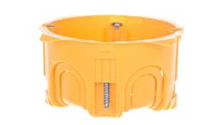 Puszka podtynkowa do regips 67x40mm pomarańczowa Batibox 080041-75611