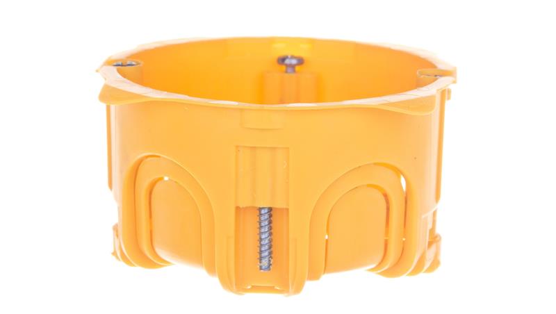 Puszka podtynkowa do regips 67x40mm pomarańczowa Batibox 080041-75611