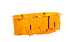 Puszka 60mm p/t regips 60mm 142x 50mm żółty Batibox 080052-77721