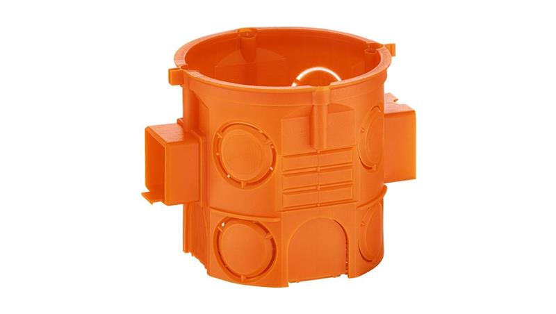 Puszka podtynkowa 60mm głęboka pomarańczowa S60DF 33057008 /110szt./-75514