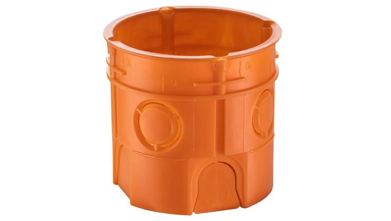 Puszka podtynkowa 60mm głęboka pomarańczowa Z60DF 33033008 /50szt./-75521