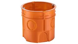 Puszka podtynkowa 60mm głęboka z wkrętami pomarańczowa Z60DFw 33035008 /50szt./-75513