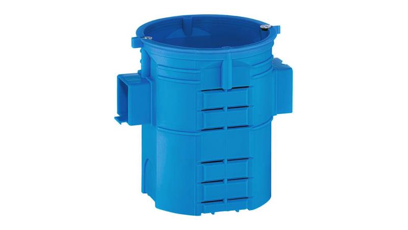 Puszka podtynkowa supergłęboka (80mm) ze śrubami niebieska S60Gw 34009203 /35szt./-75586