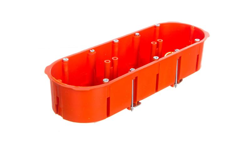 Puszka 3x 60mm p/t regips pomarańczowa PK-3x60 0234-00 /20szt./-112031