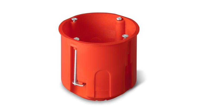 Puszka podtynkowa 60mm regips głęboka pomarańczowa PK-60 0220-00 /40szt./-77674