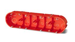 Puszka 4x 60mm p/t regips pomarańczowa PK-4x60 0235-00 /20szt./-77692