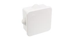 FAST-BOX Puszka hermetyczna n/t 80x80x42mm pusta IP55 biała 0242-00-74697