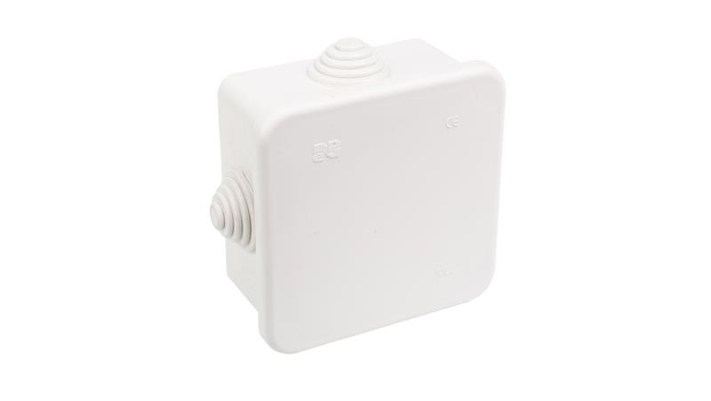 FAST-BOX Puszka hermetyczna n/t 80x80x42mm pusta IP55 biała 0242-00-74697