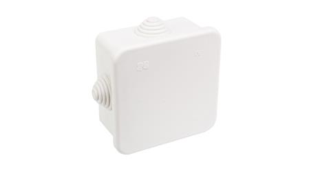 FAST-BOX Puszka hermetyczna n/t 80x80x42mm pusta IP55 biała 0242-00-74697