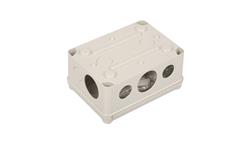 Puszka natynkowa LIGHT 162x116x76 6xM25 4xM40 IP66/67 szara EV-161-74753