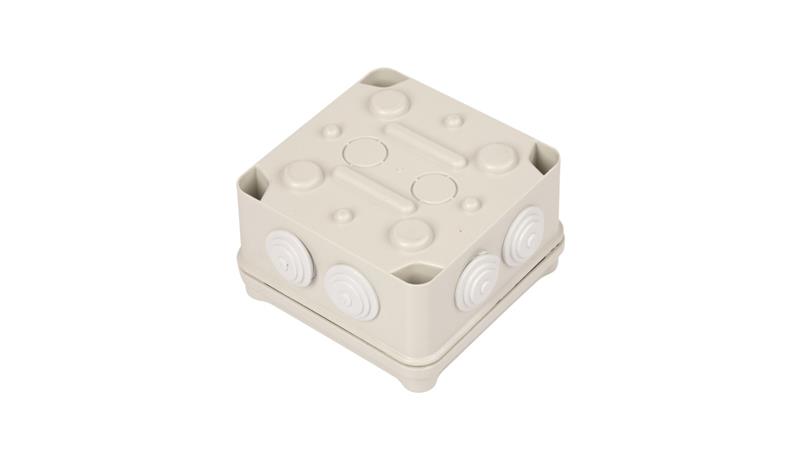 Puszka natynkowa LIGHT 108x108x64 7xM25 IP66/67 szara EV-111-74728 Puszka natynkowa LIGHT 108x108x64 7xM25 IP66/67 szara EV-111-74728