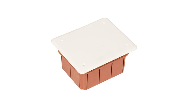Puszka podtynkowa 96x118x70mm z pokrywą pomarańczowa GW48003-75608 Puszka podtynkowa 96x118x70mm z pokrywą pomarańczowa GW48003-75608