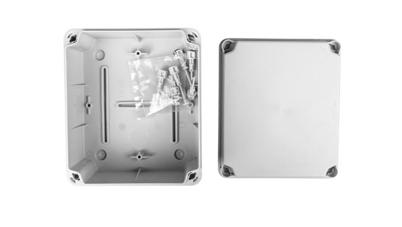 Puszka natynkowa LIGHT 175x151x95 6xM25 4xM40 gładka IP66/67 EL-171-74746 Puszka natynkowa LIGHT 175x151x95 6xM25 4xM40 gładka IP66/67 EL-171-74746