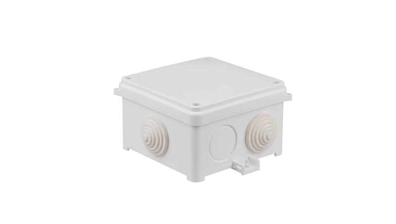Puszka n/t hermetyczna pusta 98x98x60mm IP55 biała N90x90 35120206-74879