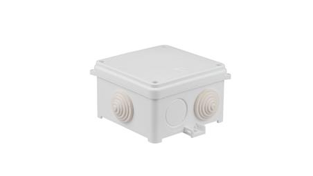 Puszka n/t hermetyczna pusta 98x98x60mm IP55 biała N90x90 35120206-74879