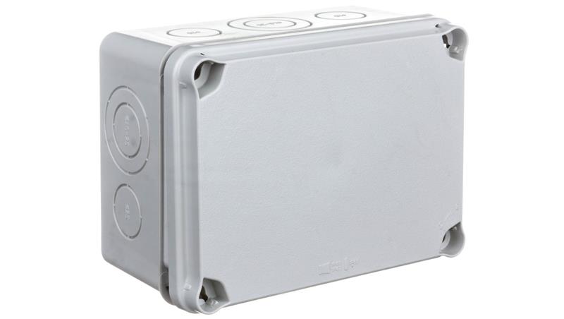 Puszka natynkowa LIGHT 162x116x76 bez dławnic 6xM25 4xM40 IP66/67 EX-161-74680