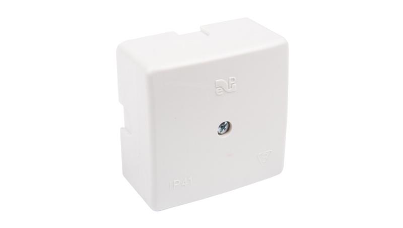 Puszka hermetyczna n/t PK-5 60x60x30mm pusta IP41 biała 0236-00-74646 Puszka hermetyczna n/t PK-5 60x60x30mm pusta IP41 biała 0236-00-74646