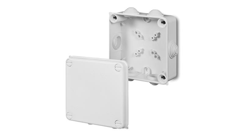Puszka hermetyczna n/t PK-4 135x135x65mm z zaciskiem 5x16mm2 IP55 biała 0233-02-77440