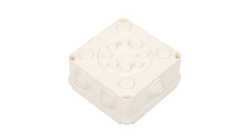 Puszka hermetyczna n/t PK-2 108x108x58mm pusta IP55 biała 0222-00-74638 Puszka hermetyczna n/t PK-2 108x108x58mm pusta IP55 biała 0222-00-74638