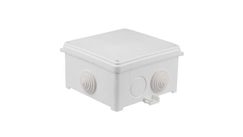 Puszka n/t hermetyczna pusta 118x118x68mm IP55 biała N110x110 35130206-74855