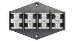 Pierścień rozgałęźny 4x16mm2 czarny 0965-00-80125