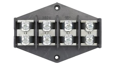 Pierścień rozgałęźny 4x16mm2 czarny 0965-00-80125