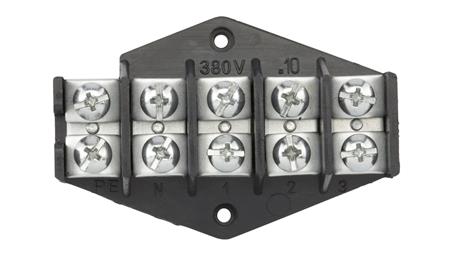 Pierścień rozgałęźny 5x10mm2 czarny 0963-00-80116