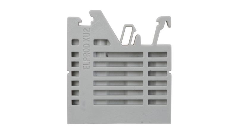 Trzymacz DIN/G KU-2s szary 84033002-79418
