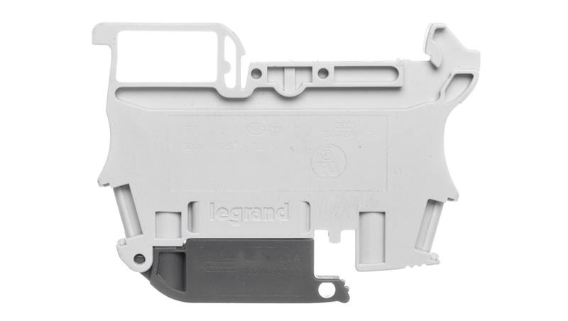 Złączka bezpiecznikowa 2,5mm2 szary 6.3A G 5x20 mm DIN 35mm 037181-75475 Złączka bezpiecznikowa 2,5mm2 szary 6.3A G 5x20 mm DIN 35mm 037181-75475
