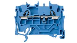 Złączka szynowa 2-przewodowa 2,5mm2 niebieska 2002-1204 TOPJOBS-73909