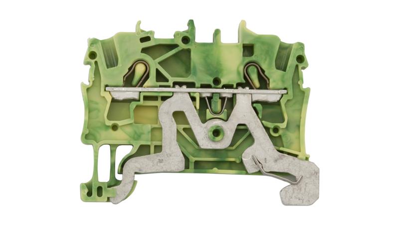 Złączka szynowa ochronna 2,5mm2 żółto-zielona 2002-1207 TOPJOBS-75307