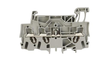 Złączka szynowa 3-przewodowa 2,5mm2 szara 2002-1301 TOPJOBS-73934