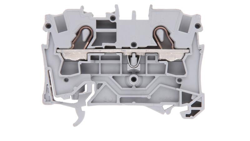 Złączka szynowa 2-przewodowa 4mm2 szara 2004-1201 TOPJOBS-73911