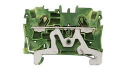 Złączka szynowa ochronna 4mm2 żółto-zielona 2004-1207 TOPJOBS-75309