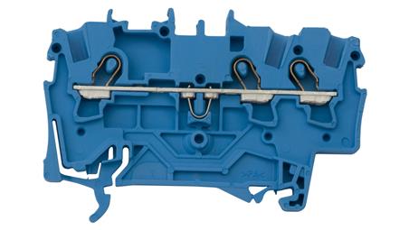 Złączka szynowa 3-przewodowa 1,5mm2 niebieska 2001-1304 TOPJOBS-74067