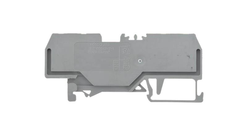 Złączka szynowa 4-przewodowa 1,5mm2 szara 279-831-74316