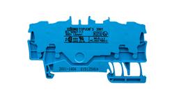 Złączka szynowa 4-przewodowa 1,5mm2 niebieska 2001-1404 TOPJOBS-73981