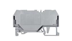 Złączka szynowa 2-przewodowa 4mm2 szara 281-916-74336